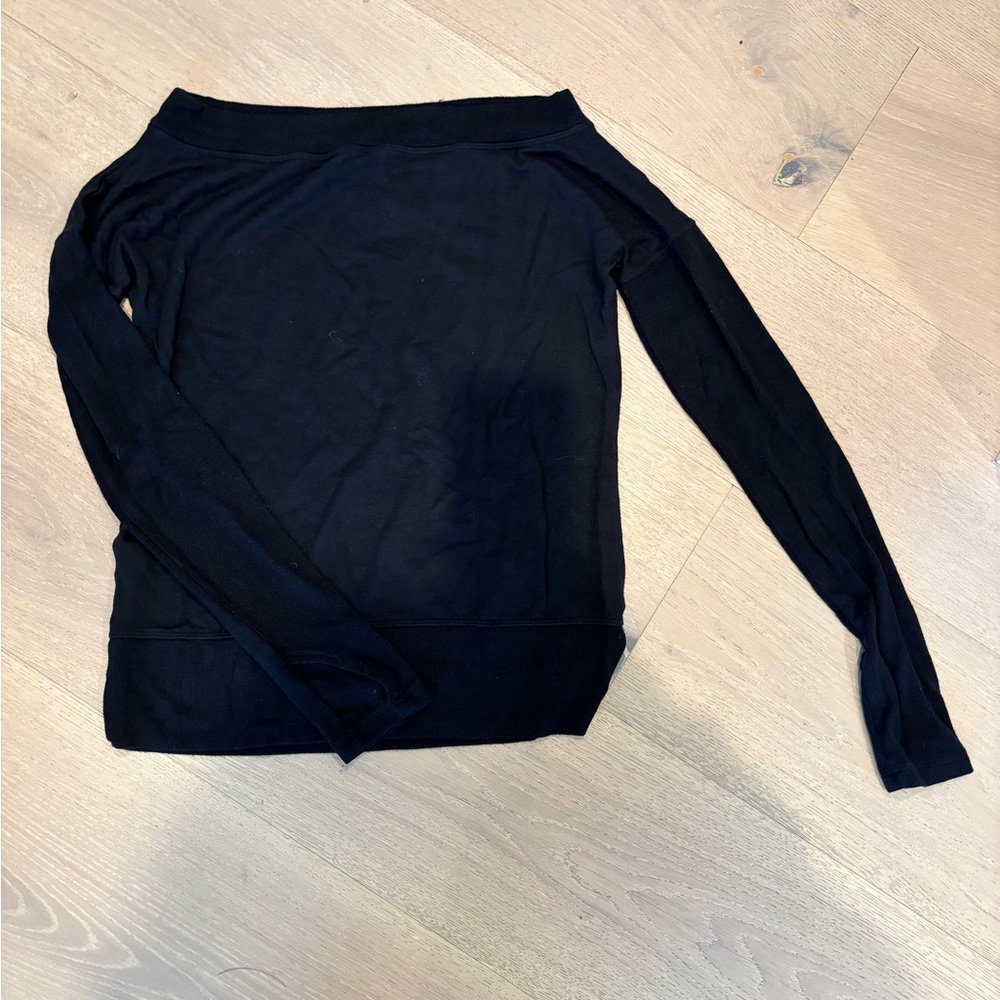 Athleta Black Long Sleeve sweater